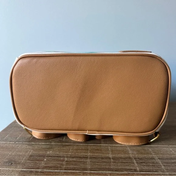 Loungefly Disney The Little Mermaid Ariel Portrait Floral Mini Backpack New - Picture 6 of 8